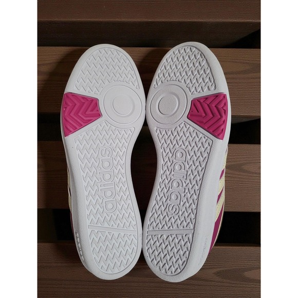 Adidas Hoops 4.0‎ W Basketball Shoes Women\'s Pink White Size 8.5